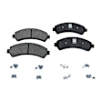2000 Chevrolet S10 - 7-Piece Kit Front, Driver and Passenger Side Axle Assembly,  Without High Wider Package (ZR2), New, 4WD, 4.3L 6Cyl  Includes (2) Axle Assembly, (2) Brake Disc, (1) Brake Pad Set, and (2) Control Arm