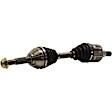 2000 Chevrolet S10 - 7-Piece Kit Front, Driver and Passenger Side Axle Assembly,  Without High Wider Package (ZR2), New, 4WD, 4.3L 6Cyl  Includes (2) Axle Assembly, (2) Brake Disc, (1) Brake Pad Set, and (2) Control Arm