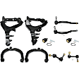 10-Piece Kit Front, Driver and Passenger Side, Upper and Lower Control Arm Kit, Includes (4) Control Arm, (2) Ball Joint, (2) Tie Rod End and (2) Sway Bar Link