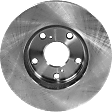 2005 Toyota Camry SE - 4-Piece Kit Front Brake Disc and Pad Kit, Plain Surface, 5 Lugs, 275.08 mm, Ceramic, 2.4L 4Cyl, Pro-Line Series  Includes (2) Brake Disc and (1) Brake Pad Set
