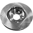 2005 Toyota Camry SE - 4-Piece Kit Front Brake Disc and Pad Kit, Plain Surface, 5 Lugs, 275.08 mm, Ceramic, 2.4L 4Cyl, Pro-Line Series  Includes (2) Brake Disc and (1) Brake Pad Set