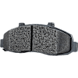 2003 Ford F-150 - 2-Wheel Set Front Brake Disc and Pad Kit, Plain Surface 5 Lugs 308 mm Semi-metallic 4WD Pro-Line Series, Includes (1) Brake Pad Set and (2) Brake Disc