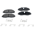 2003 Ford F-150 - 2-Wheel Set Front Brake Disc and Pad Kit, Plain Surface 5 Lugs 308 mm Semi-metallic 4WD Pro-Line Series, Includes (1) Brake Pad Set and (2) Brake Disc
