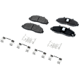 2003 Ford F-150 - 2-Wheel Set Front Brake Disc and Pad Kit, Plain Surface 5 Lugs 308 mm Semi-metallic 4WD Pro-Line Series, Includes (1) Brake Pad Set and (2) Brake Disc