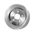 2010 Jeep Commander - 2-Wheel Set Rear Brake Disc and Pad Kit, Plain Surface, 5 Lugs, 320.04 mm, Semi-metallic, 5.7L 8Cyl, Pro-Line Series  Includes (2) Disc and (1) Pad Set
