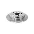 2010 Jeep Commander - 2-Wheel Set Rear Brake Disc and Pad Kit, Plain Surface, 5 Lugs, 320.04 mm, Semi-metallic, 5.7L 8Cyl, Pro-Line Series  Includes (2) Disc and (1) Pad Set