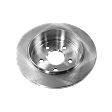 2010 Jeep Commander - 2-Wheel Set Rear Brake Disc and Pad Kit, Plain Surface, 5 Lugs, 320.04 mm, Semi-metallic, 5.7L 8Cyl, Pro-Line Series  Includes (2) Disc and (1) Pad Set