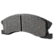 2-Wheel Set Front Brake Disc and Pad Kit, Plain Surface, 5 Lugs, Ceramic, Cast Iron, Pro-Line Series