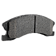 2-Wheel Set Front Brake Disc and Pad Kit, Plain Surface, 5 Lugs, Ceramic, Cast Iron, Pro-Line Series