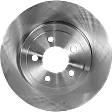 2010 Dodge Challenger - 4-Piece Kit Rear Brake Disc and Pad Kit, Plain Surface, 5 Lugs, 320.04 mm, Ceramic, 3.5L 6Cyl, Pro-Line Series  Includes (2) Brake Disc and (1) Brake Pad Set