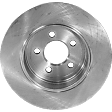2010 Dodge Challenger - 4-Piece Kit Rear Brake Disc and Pad Kit, Plain Surface, 5 Lugs, 320.04 mm, Ceramic, 3.5L 6Cyl, Pro-Line Series  Includes (2) Brake Disc and (1) Brake Pad Set