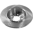 2010 Dodge Challenger - 4-Piece Kit Rear Brake Disc and Pad Kit, Plain Surface, 5 Lugs, 320.04 mm, Ceramic, 3.5L 6Cyl, Pro-Line Series  Includes (2) Brake Disc and (1) Brake Pad Set