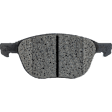 2008 Volvo S40 - 2-Wheel Set Front Brake Disc and Pad Kit, Plain Surface, 4 Lugs, 280.92 mm, Ceramic, 4 Lug, Enginedesignationname: B244S4, 278mm, 300mm or 30mm Brake Rotors, 2.4L 5Cyl, Pro-Line Series  Includes (2) Disc and (1) Pad Set
