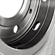 2006 Volvo S40 - 4-Piece Kit Front Brake Disc and Pad Kit, Plain Surface, 4 Lugs, Organic, With 320mm Brake Rotors, 4 Lug, 2.4L 5Cyl, Pro-Line Series  Includes (2) Brake Disc and (1) Brake Pad Set