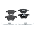 2006 Volvo S40 - 4-Piece Kit Front Brake Disc and Pad Kit, Plain Surface, 4 Lugs, Organic, With 320mm Brake Rotors, 4 Lug, 2.4L 5Cyl, Pro-Line Series  Includes (2) Brake Disc and (1) Brake Pad Set