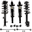 8-Piece Kit Suspension Kit, Includes (4) Sway Bar Link and (4) Shock Absorber and Strut Assembly