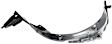 2008 Nissan Maxima - 2-Piece Kit Front, Passenger Side Fender, Includes (1) Fender and (1) Fender Liner