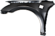 2008 Nissan Maxima - 2-Piece Kit Front, Passenger Side Fender, Includes (1) Fender and (1) Fender Liner