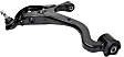 7-Piece Kit Front, Driver and Passenger Side, Lower Control Arm, 4WD, includes Axle Assembly, Brake Discs, and Brake Pad Set