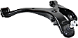 7-Piece Kit Front, Driver and Passenger Side, Lower Control Arm, 4WD, includes Axle Assembly, Brake Discs, and Brake Pad Set
