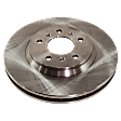4-Wheel Set Front and Rear Brake Disc and Pad Kit, Plain Surface 5 Lugs Front-303.02 mm/Rear-292 mm Ceramic Pro-Line Series, Includes (2) Brake Pad Set and (4) Brake Disc