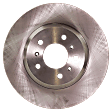 4-Wheel Set Front and Rear Brake Disc and Pad Kit, Plain Surface 5 Lugs Front-303.02 mm/Rear-292 mm Ceramic Pro-Line Series, Includes (2) Brake Pad Set and (4) Brake Disc