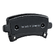 4-Wheel Set Front and Rear Brake Disc and Pad Kit, Plain Surface 5 Lugs Front-321.06 mm/Rear-314.96 mm Front-Ceramic/Rear-Organic Pro-Line Series, Includes (4) Brake Disc and (2) Brake Pad Set