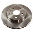 4-Wheel Set Front and Rear Brake Disc and Pad Kit, Plain Surface 5 Lugs Front-321.06 mm/Rear-314.96 mm Front-Ceramic/Rear-Organic Pro-Line Series, Includes (4) Brake Disc and (2) Brake Pad Set