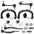 12-Piece Kit Suspension Kit, Includes (4) Ball Joint, (2) Control Arm, (2) Sway Bar Link and (4) Tie Rod End