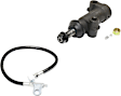 2003 Chevrolet Tahoe - 13-Piece Kit Front Suspension Kit, 18 (mm) Thread at Centerlink, 4.150 in. Length, For Cast Iron Arm, Without Aluminum Steering Knuckles, Heavy Duty Design, With 4 Groove Spline, Without Bracket