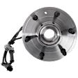 2-Piece Kit Front, Driver or Passenger Side Axle Assembly, AWD/4WD, Includes (1) Axle Assembly and (1) Wheel Hub