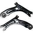 4-Piece Kit Front, Driver and Passenger Side, Lower Control Arm Kit, Includes (2) Ball Joint and (2) Control Arm