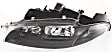 1997 Mitsubishi Eclipse - 4-Piece Kit Driver and Passenger Side Halogen Headlight, With bulb(s), OE Replacement,  Includes (2) Corner Light and (2) Headlight