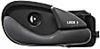 4-Piece Kit Rear, Driver and Passenger Side Interior Door Handle, Textured Black, with door lock button, USA/Euro Built Vehicle, Includes (2) Exterior Door Handle and (2) Interior Door Handle