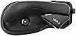 4-Piece Kit Rear, Driver and Passenger Side Interior Door Handle, Textured Black, with door lock button, USA/Euro Built Vehicle, Includes (2) Exterior Door Handle and (2) Interior Door Handle