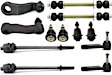 12-Piece Kit Front Suspension Kit, Includes (4) Ball Joint, (4) Tie Rod End, (2) Sway Bar Link, (1) Idler Arm and (1) Pitman Arm