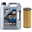 KIT-041024-142 2-Piece Kit Oil Filter - Cartridge, Direct Fit, 2-Piece Kit, Includes (1) Oil Filter and (1) Motor Oil