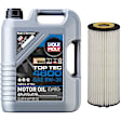KIT-041024-143 2-Piece Kit Oil Filter - Cartridge, Direct Fit, 2-Piece Kit, Includes (1) Oil Filter and (1) Motor Oil