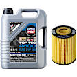 KIT-041024-154 2-Piece Kit Oil Filter - Cartridge, Direct Fit, 2-Piece Kit, Includes (1) Oil Filter and (1) Motor Oil