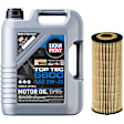 KIT-041024-176 2-Piece Kit Oil Filter - Cartridge, Direct Fit, 2-Piece Kit, Includes (1) Oil Filter and (1) Motor Oil