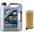 KIT-041024-178 2-Piece Kit Oil Filter - Cartridge, Direct Fit, 2-Piece Kit, Includes (1) Oil Filter and (1) Motor Oil