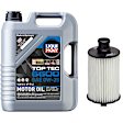 KIT-041024-187 2-Piece Kit Oil Filter - Cartridge, Direct Fit, 2-Piece Kit, Includes (1) Oil Filter and (1) Motor Oil