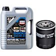 2013 Subaru Legacy - 2-Piece Kit Oil Filter, Spin-on, Engdes: FB25, 2.5L 4Cyl  Includes (1) Oil Filter, (1) Motor Oil