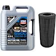 KIT-041024-200 2-Piece Kit Oil Filter - Cartridge, Direct Fit, 2-Piece Kit, Includes (1) Oil Filter and (1) Motor Oil