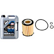 KIT-041024-205 2-Piece Kit Oil Filter - Cartridge, Direct Fit, 2-Piece Kit, Includes (1) Oil Filter and (1) Motor Oil