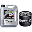 2012 Mazda 3 - 2-Piece Kit Oil Filter, Spin-on, 6-Speed, 2.0L 4Cyl Includes (1) Oil Filter and (1) Motor Oil