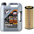 KIT-041024-227 2-Piece Kit Oil Filter - Cartridge, Direct Fit, 2-Piece Kit, Includes (1) Oil Filter and (1) Motor Oil