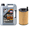 KIT-041024-242 2-Piece Kit Oil Filter - Cartridge, Direct Fit, 2-Piece Kit, Includes (1) Oil Filter and (1) Motor Oil