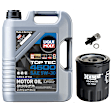 KIT-041026-187 3-Piece Kit Oil Filter, Spin-on, with Motor Oil and Oil Drain Plug