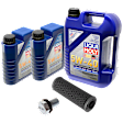 KIT-041026-447 5-Piece Kit Motor Oil, Synthetic, with Oil Drain Plug and Oil Filter